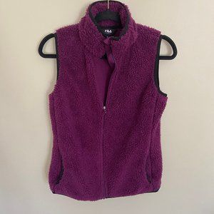 Fila Women's Fleece Vest, Size M